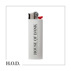 H.O.D. OG House White BIC Lighter