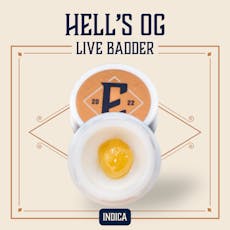 ELEVATE - BADDER LIVE - 1G - HELL'S OG - INDICA
