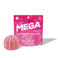 Gron - Mega - Strawberry Lemonade - 100mg 1:1 (CBC:THC) ( Sativa )