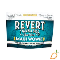 14g Maui Wowie Kief Infused Ground Prepackaged Flower Revert