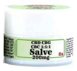 Vanilla Mint CBD:CBG:CBC Salve - 200mg