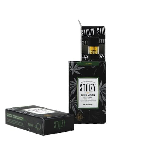 STIIIZY 1:1 JUICY MELON PREMIUM THC/CBD POD 1g