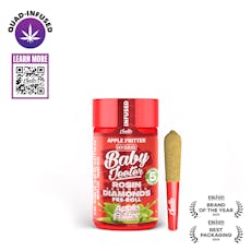 Jeeter - Quad Infused Baby Prerolls 5pk - Apple Fritter (H) (2.5g)