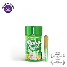 Baby Jeeter Infused .5G/5pk - Acapulco Gold