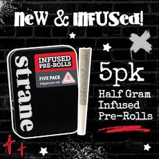 Strane | Infused Pre Roll Pack | Alien Mints | 5 x .5g
