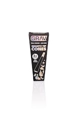 GRAV Quartz Tip Black Pre-Rolled Cones