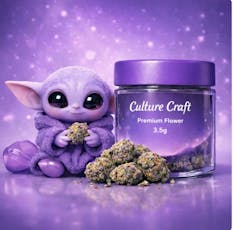 Flower: Powered by C4 | Baby Yoda (I-H) Flower | 3.5g