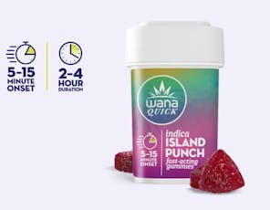 Wana - Quick Gummies - Island Punch (I) 100mg
