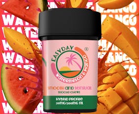 Easyday Edibles | 20mg | Smooth & Sensual I Watermelon & Mango | 10 Pack