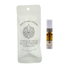 Sinse: Live Resin Vape | Cap Junky | Cartridge | 1g