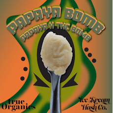 ICE KREAM HASH CO. | PAPAYA BOMB | HYBRID | LIVE ROSIN | 1G | REC