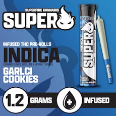 Superfire Garlic Cookies Infused Pre-Roll | 1.2g