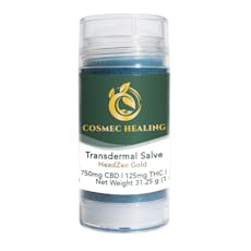 HeadZen Gold Transdermal Salve 1:1:6 125mg - Cosmec Healing