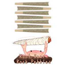 0.5G 7PK PreRoll Root Beer Rock Pebbles