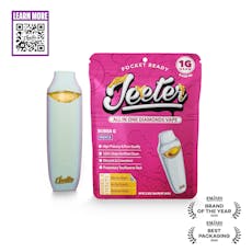 Jeeter Liquid Diamonds Disposable Vape 1g Bubba G