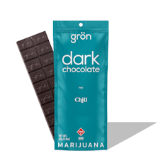Gron - 100mg Chocolate Bar (10pk) - INDICA Dark Chocolate