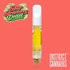 Sour Strawberry Diesel Live Terpene Distillate Cartridge