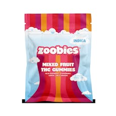 Zoobies | Mixed Fruit Gummies | Indica | 10pk | 100mg