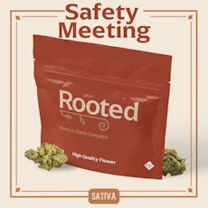 ROOTED - PREPACK - 14G - SAFETY MEETING - SATIVA - 420