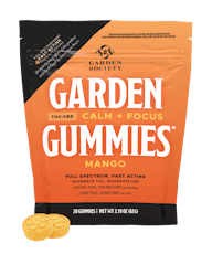 Garden Gummies | Mango | 1:1 THC:CBD | 20pk | 100mg