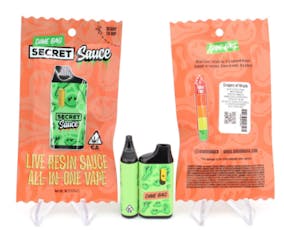 Dime Bag Toad Venom Live Resin Sauce AIO Vape 1g
