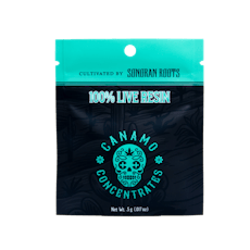 Canamo Live Resin Vape 500mg Hybrid Triangle Kush x T.S