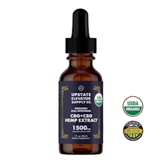 Upstate Elevator: Tincture | Organic Hemp Extract | 1:1 CBD:CBG | 1500mg