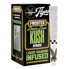 Lemon Lime Kush | Diamond Frosted Flyers Pre-Rolls | 5 Pack | 2.5g