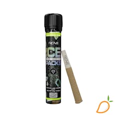 1g Strawberry Cough Triple Infused Preroll Ice Pack Rove