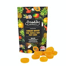Smokiez - Sour Tropical Fruit (Sativa) - Gummies - 100mg