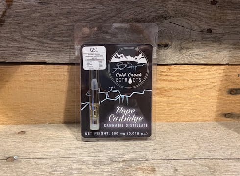 Gelato Distillate Cartridge by Cold Creek Extracts