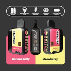 Strawberry + Banana Taffy Live Resin x Liquid Diamond Disposable