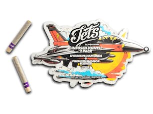 Project Packs JETS LR Diamond Infused Pre-Roll (2pk) 2g - Orange Z