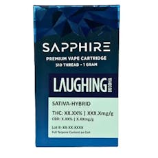 SAPPHIRE | LAUGHING BUDDHA | VAPE CART | 1G