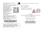 Select Elite Cartridge .5g Orange Kookyz (S) 01389