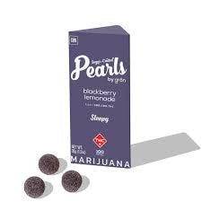 Gron Pearls Sugar-Coated Gummies Blackberry Lemonade 1:1:1 THC:CBD:CBN (I) 100mg