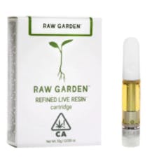 Raw Garden Yuzu Blossom Sativa Live Resin 1g cartridge