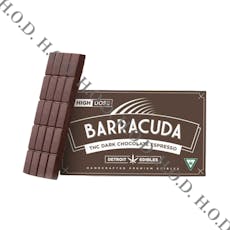Detroit Edibles Dark Chocolate Espresso Barracuda Bar 200mg