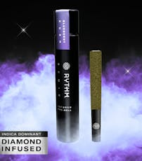 (RTM) Rythm Remix- Blueberry Kush Infused Single PRJ 1g