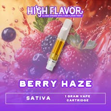 1g Berry Haze Distillate Cartridge | TAX INCLUDED