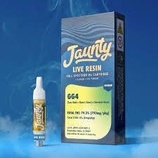 Jaunty | Live Resin | 510 Cartridge | Original Glue | 1g