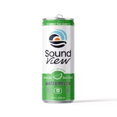 SoundView Watermelon 12 oz THC Seltzer (3mg THC 3mg CBD 3mg CBG) - Single Can
