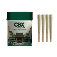 Cannabiotix 4 Pack Prerolls I Grand Master