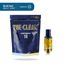 The Clear: Elite Vape | Blue Raz | Cartridge | 1g