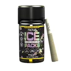 MAUI WAUI ICE ROSIN, HASH DIAMOND INFUSED PREROLL 5PK