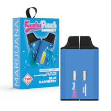 Kushy Punch Blue Raspberry Connect Live Resin Disposable Vape 2pk (.5g)