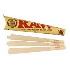 RAW BLACK - 6pk Cones - 1 1/4 Size