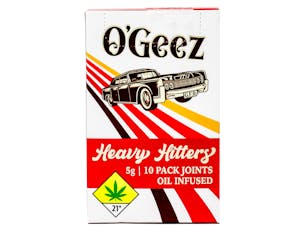 COW Granddaddy Purple Infused BHO Preroll 10pk 5g 53006 D7.2|AOF