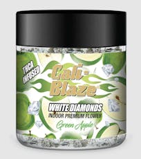 3.5G White Diamonds Infused Cali-Blaze Green Apple