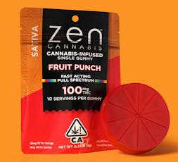 Gummies (10 Pack) | Sativa Fruit Punch